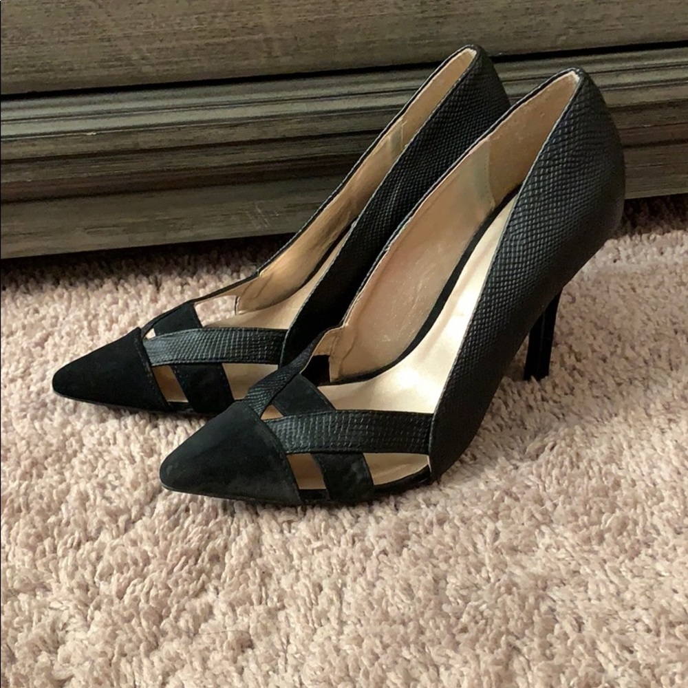 Black heels